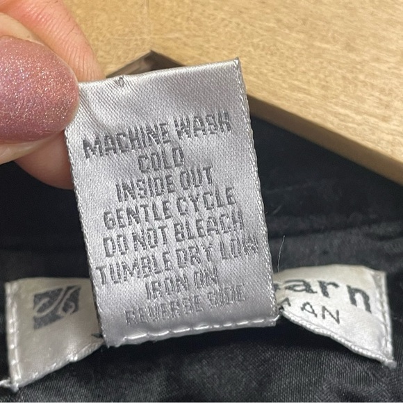 Dressbarn women’s 14/16 Ugly Christmas Sweater Vest Black Velvet beading - Picture 3 of 8